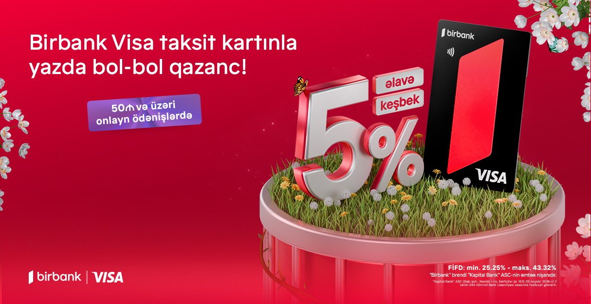 “Birbank”dan möhtəşəm yaz kampaniyası