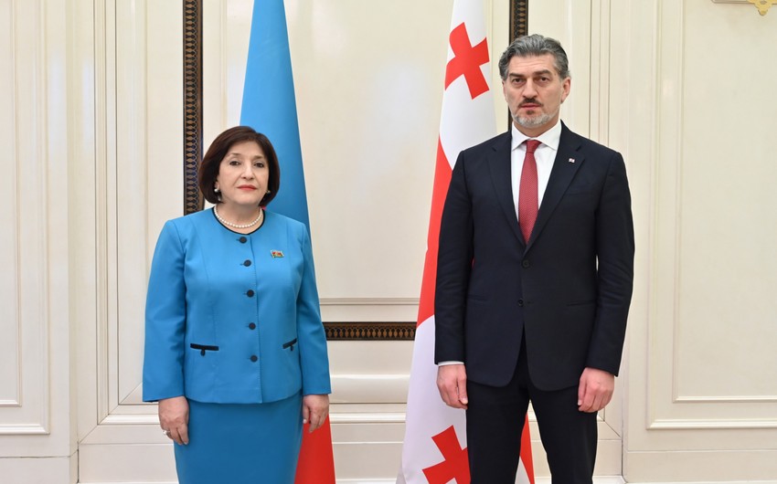 Gürcüstan Prezidenti Milli Məclisdə