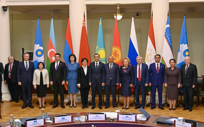 Sahibə Qafarova MDB PA-nın Şura iclasında iştirak edib