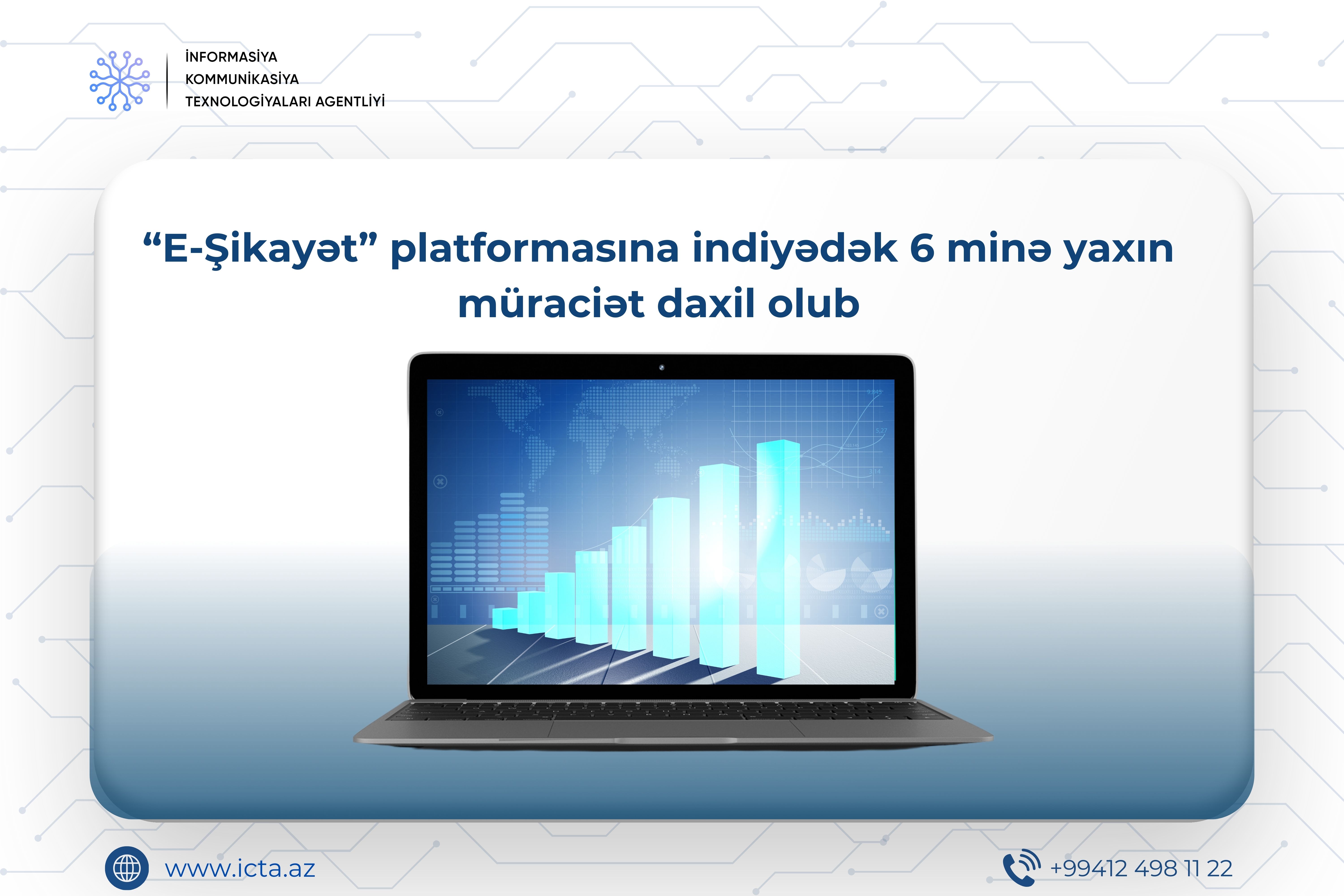 “E-Şikayət” platformasına indiyədək 6 minə yaxın müraciət daxil olub