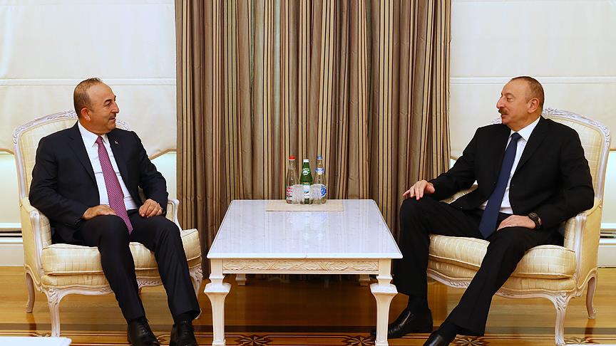 İlham Əliyev Mövlud Çavuşoğluya başsağlığı verdi