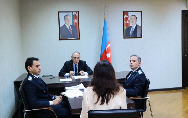Kamran Əliyev Sabunçuda qəbul keçirdi