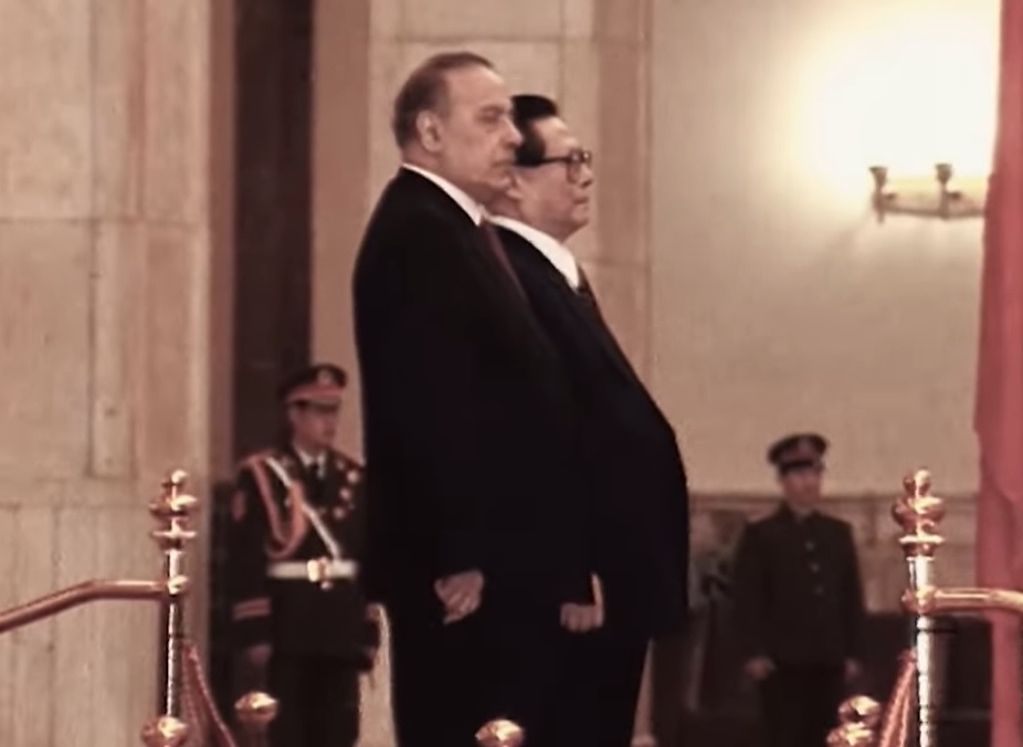 Tarixi səfərin izi ilə: Azərbaycan himni ilk dəfə Çin liderinin iqamətgahında - VİDEO