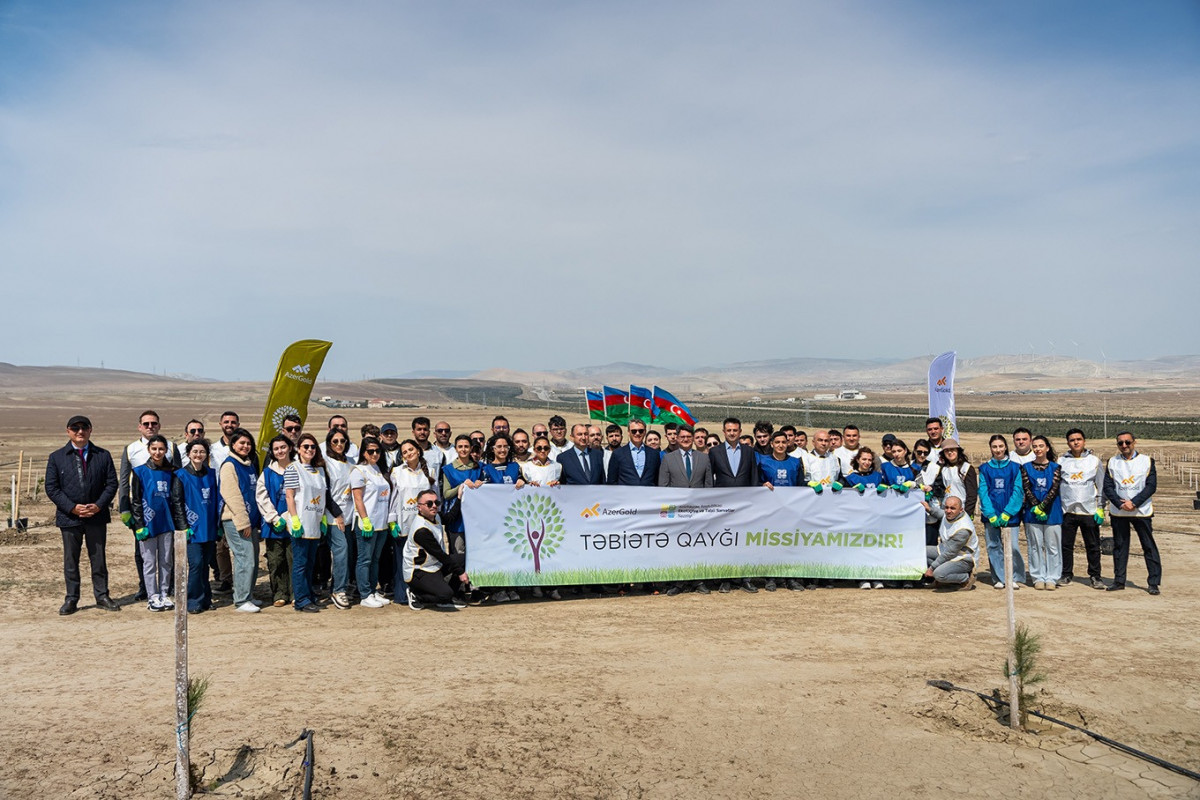 “AzerGold” Beynəlxalq Yer Gününə həsr olunmuş tədbirlər keçirib - FOTO