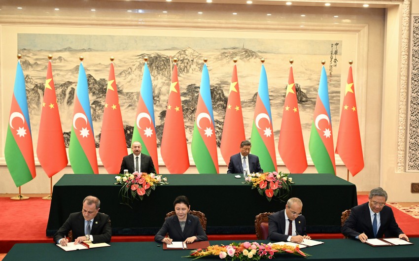 Azərbaycanla Çin arasındakı sazişlərin DETALLARI