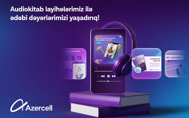 Azercell audiokitabları hər kəs üçün əlçatan edir