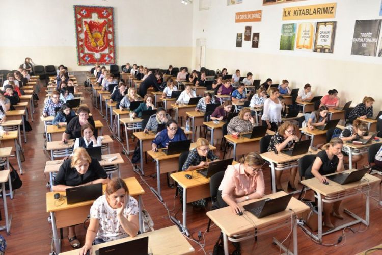Sertifikasiya imtahanından 600 nəfər keçib