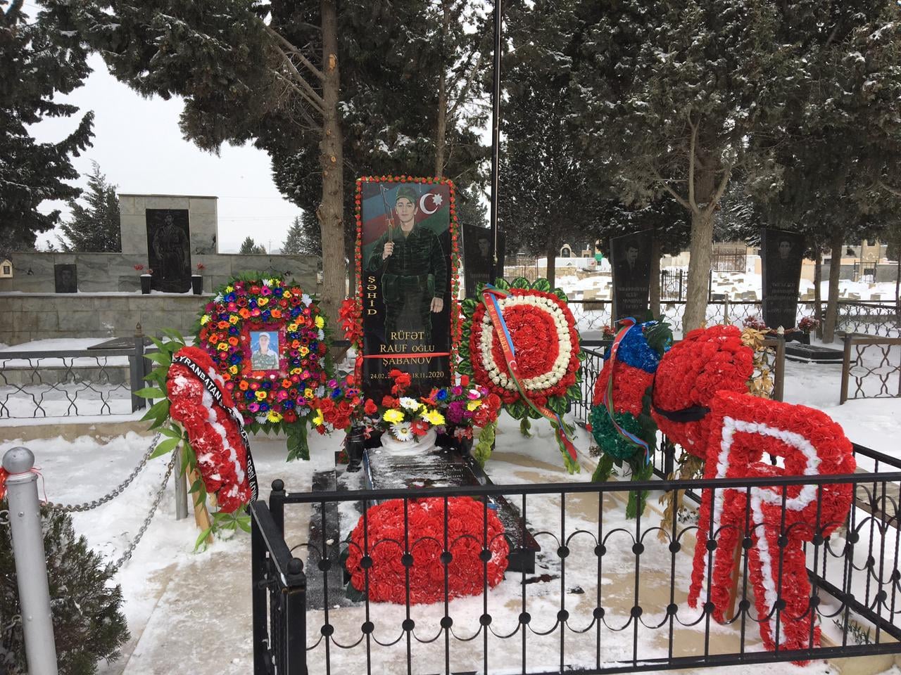 Şəhid anası vəfat etdi - FOTO