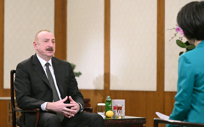 Azərbaycan “Vahid Çin” siyasətini qətiyyətlə dəstəkləyir