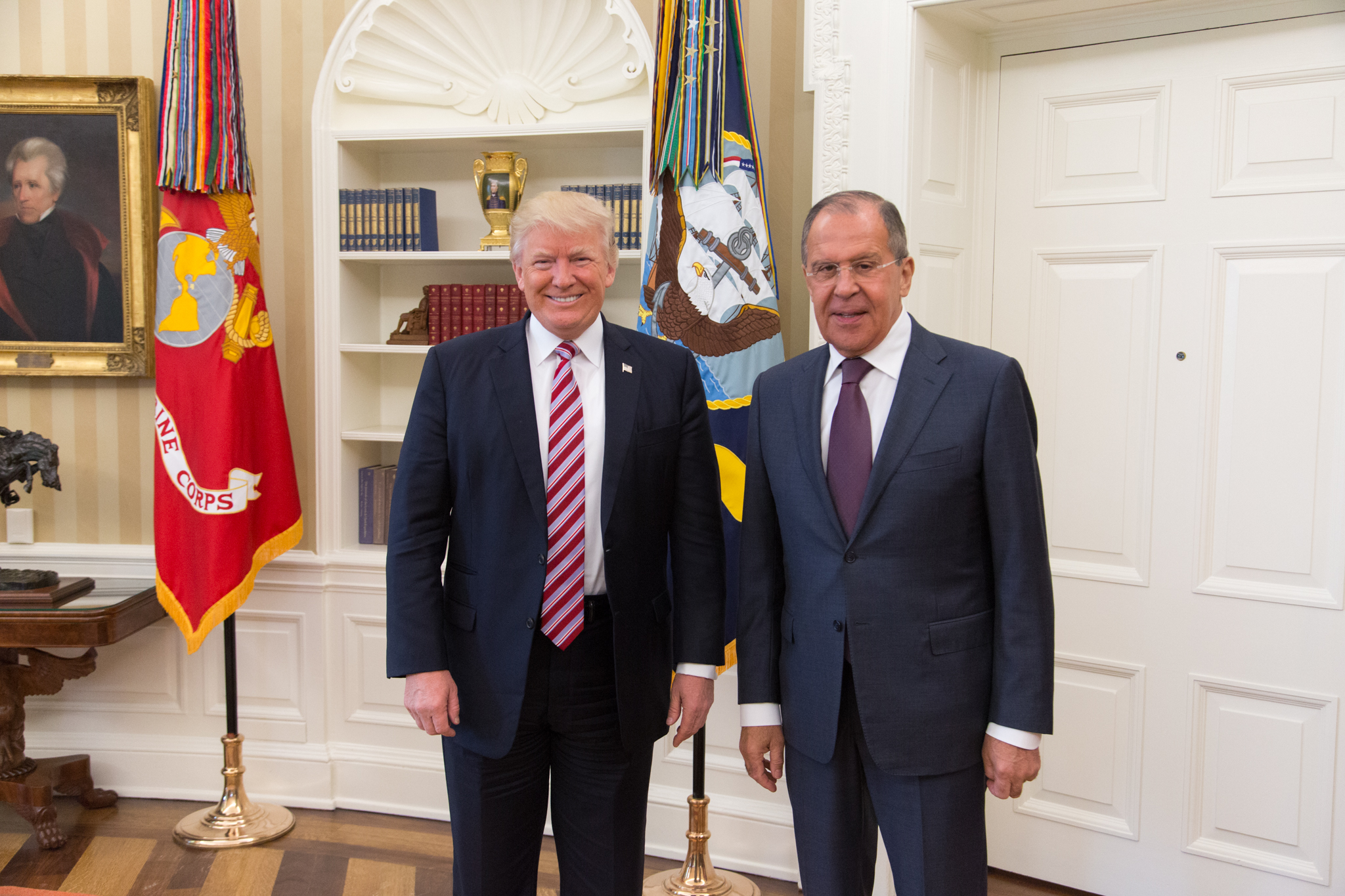 Tramp "dayan", Lavrov "davam" dedi