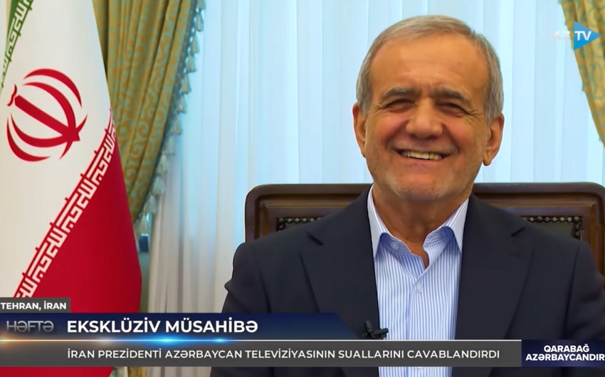 Bir-birimizə çox kömək edə bilərik - Pezeşkian