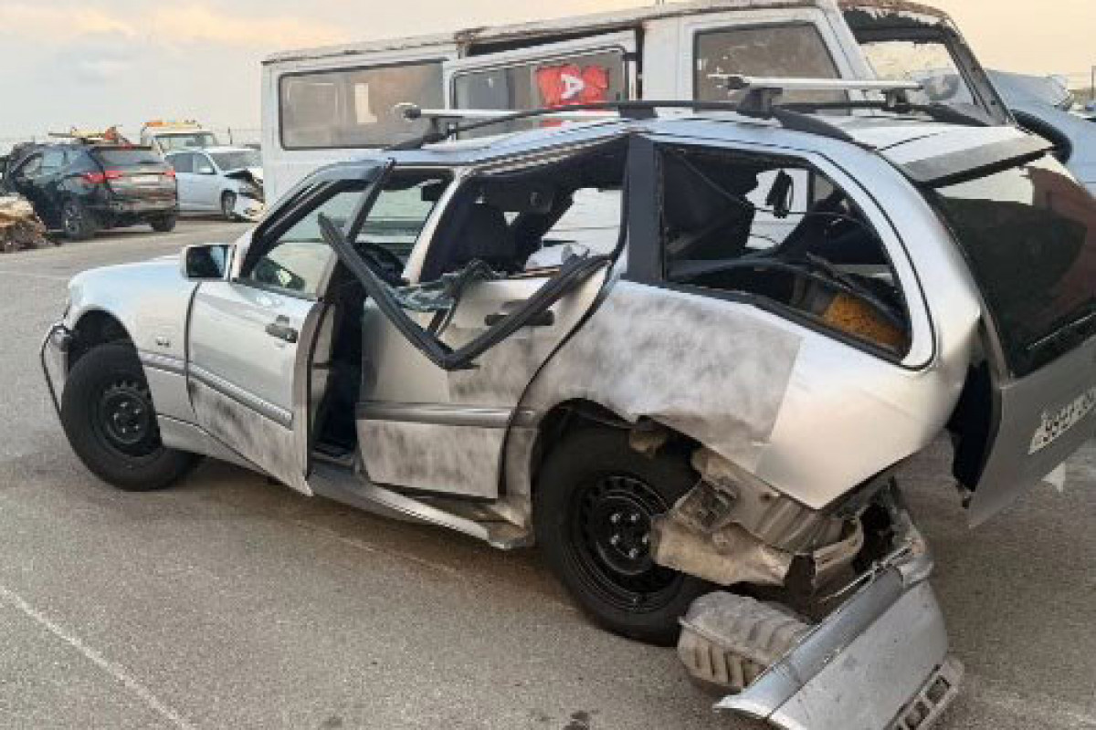 Yol polisi Bakı-Qazax yolundakı ağır qəza ilə bağlı məlumat yaydı - FOTO