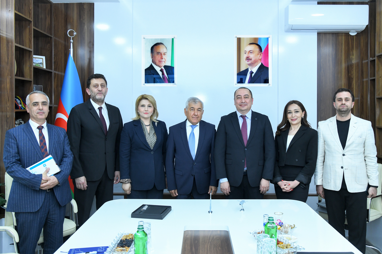“ROKETSAN” şirkətinin nümayəndələri BMU-da - FOTO