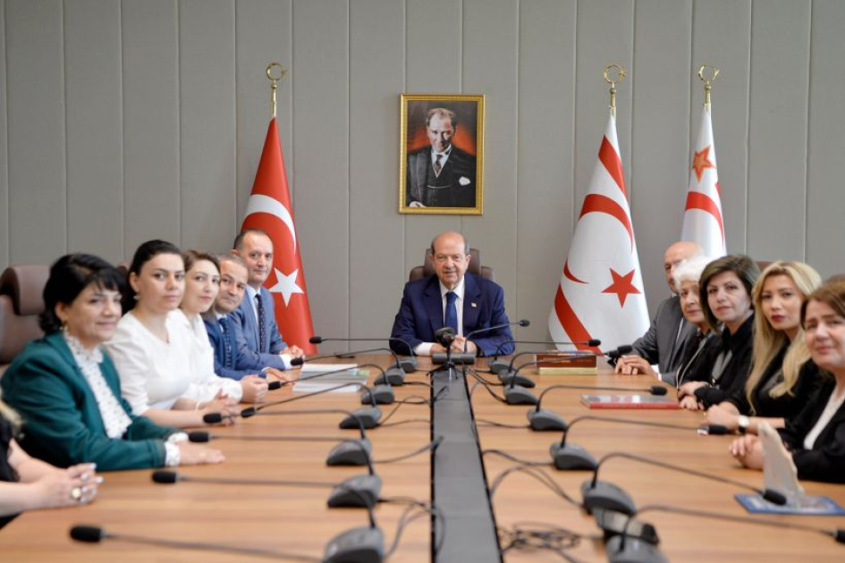 Şimali Kiprin Prezidenti Azərbaycan alimlərini qəbul edib