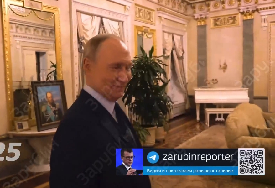 Putinin mənzilindən yeni GÖRÜNTÜLƏR