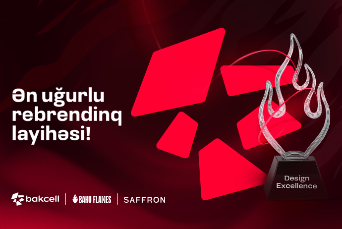“Bakcell” “Ən uğurlu rebrendinq layihəsi” mükafatı ilə təltif olundu 