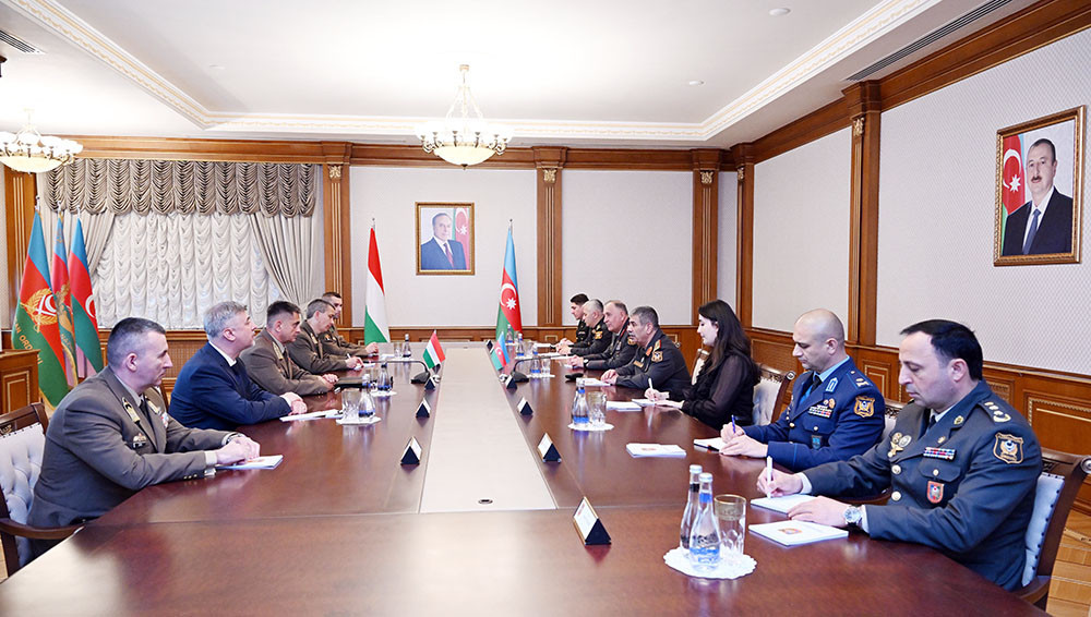 Macarıstan Müdafiə Qüvvələrinin Baş Qərargah rəisi Azərbaycana gəldi