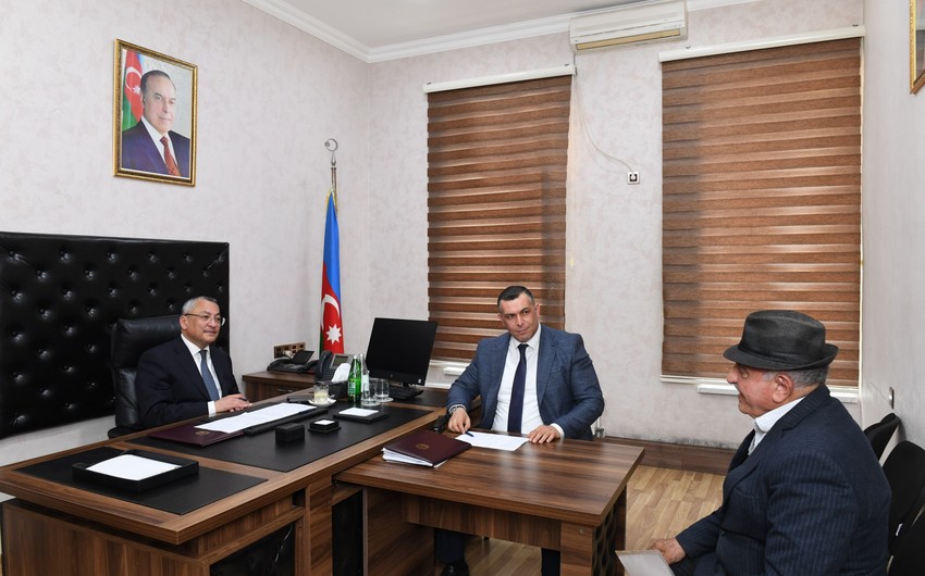 Komitə sədri vətəndaş qəbulu keçirdi - FOTO