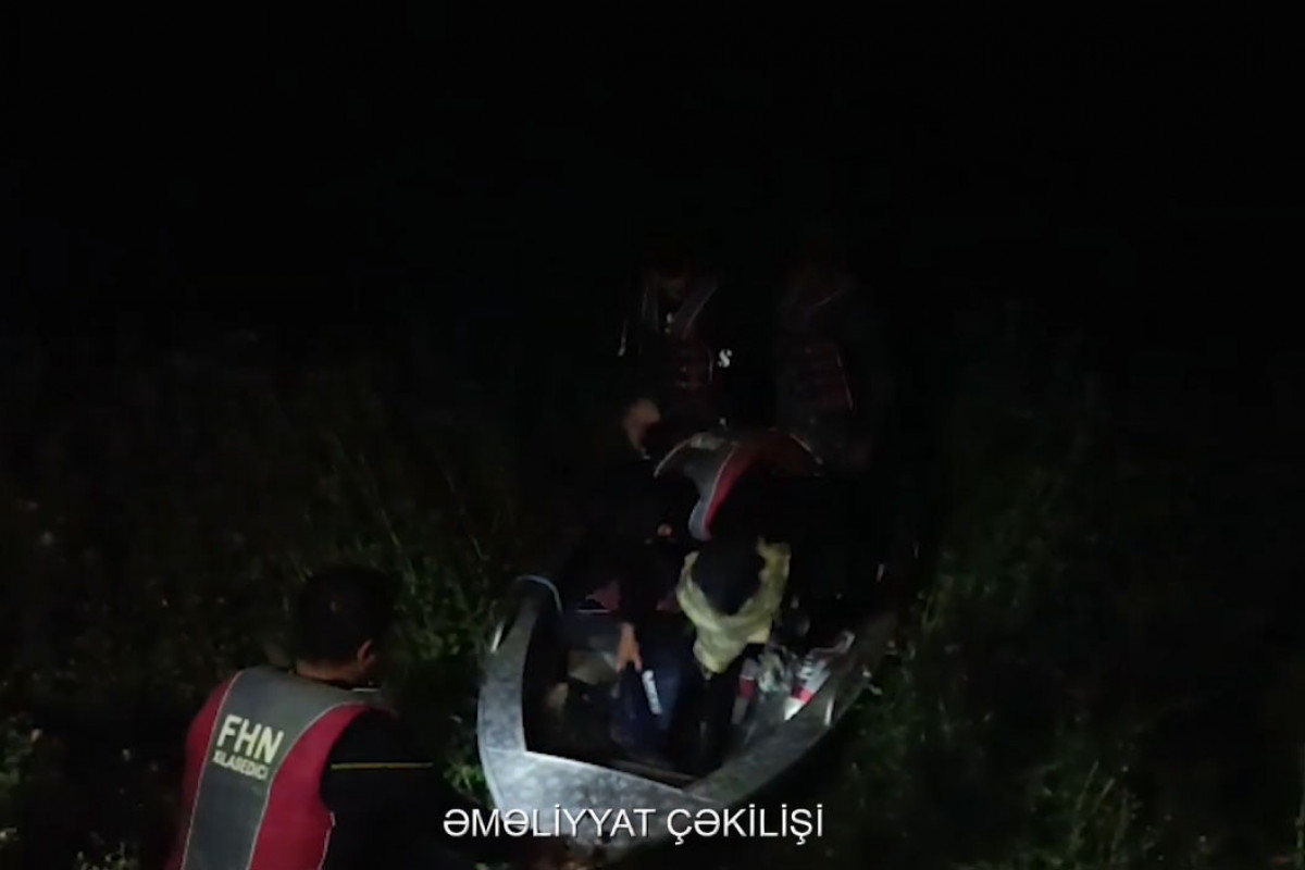 Hacıqabulda bu əraziləri su basıb, 2 nəfər təxliyə edilib - VİDEO
