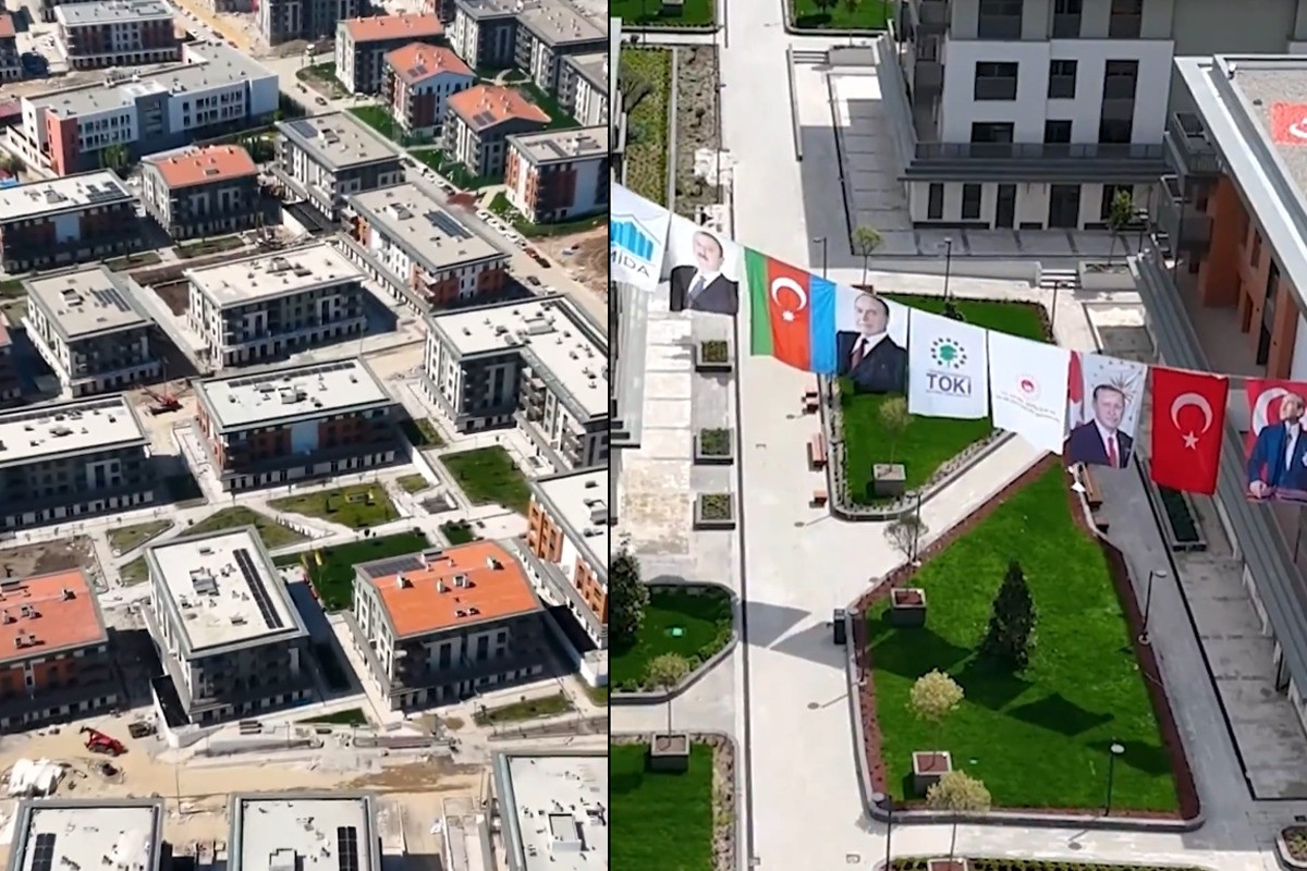 Kahramanmaraşda “Azərbaycan Məhəlləsi"ndən ən son GÖRÜNTÜLƏR