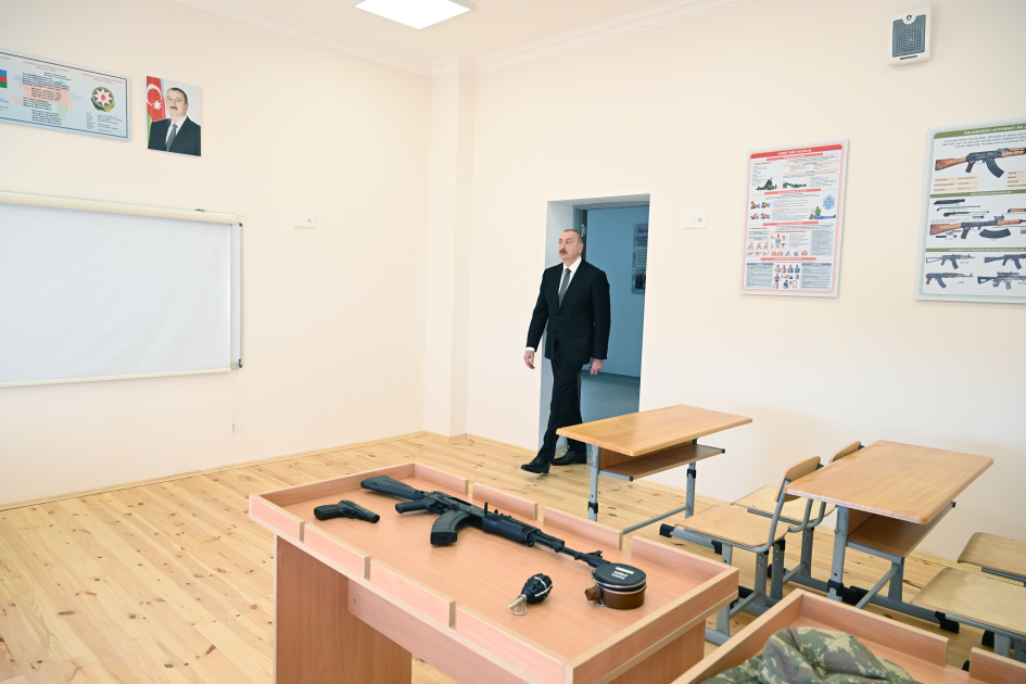 Kəngərlidə 484 şagird yerlik məktəb istifadəyə verildi - FOTO