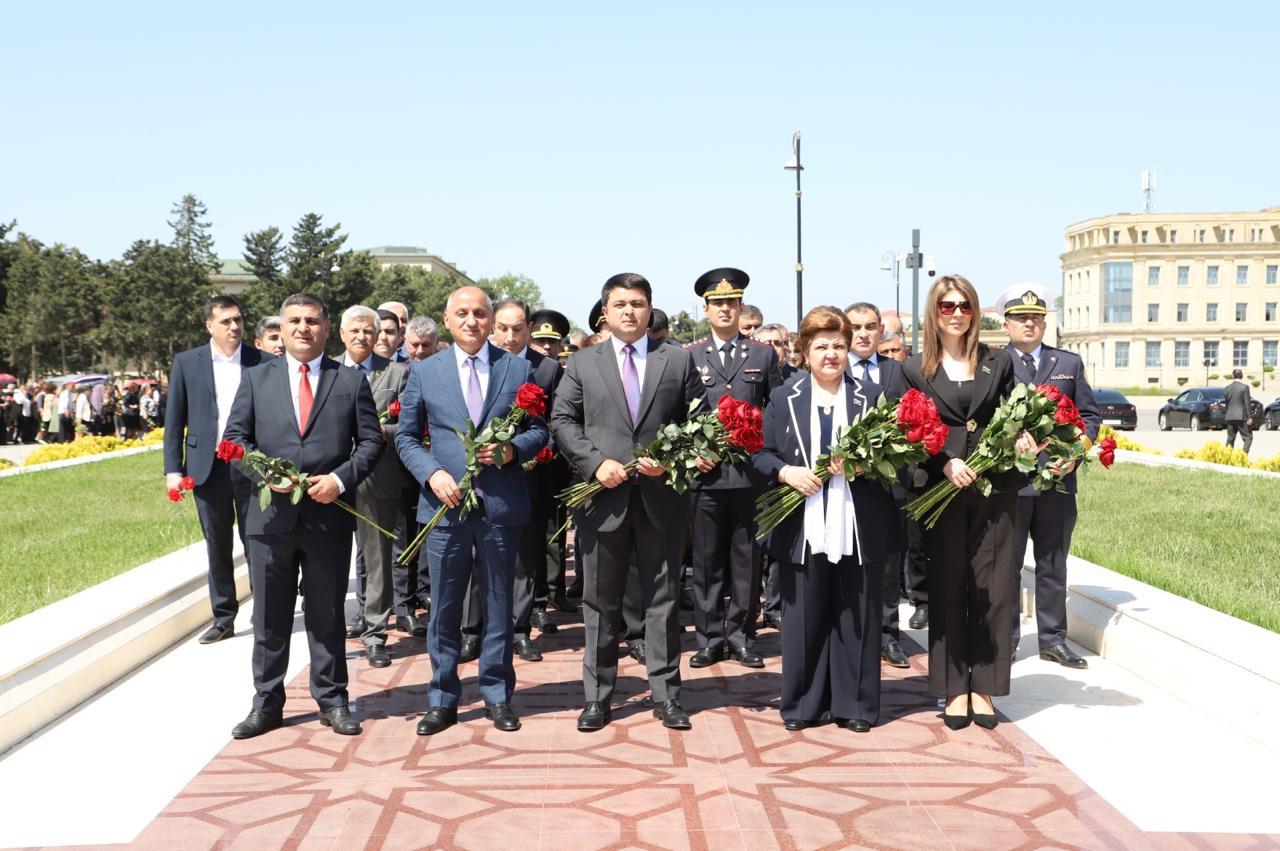 Neftçalada Ulu Öndərin anadan olmasının 102 illiyi qeyd olunub