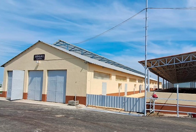 Xocalıdakı heyvandarlıq kompleksində 55 nəfər işlə təmin edildi