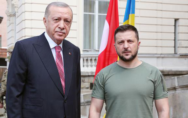 Ərdoğan Zelenski ilə danışıqlar apardı