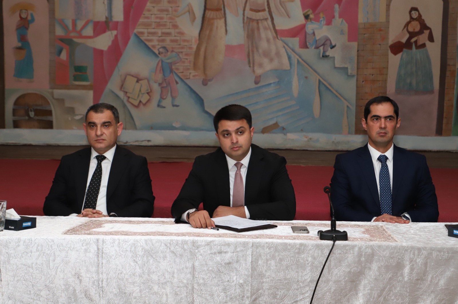 Neftçalanın icra başçısı səyyar görüş keçirib - FOTOLAR