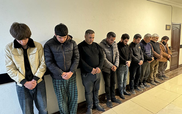 İmişli hadisələrinə görə tutulanlar hakim qarşısına çıxarılır