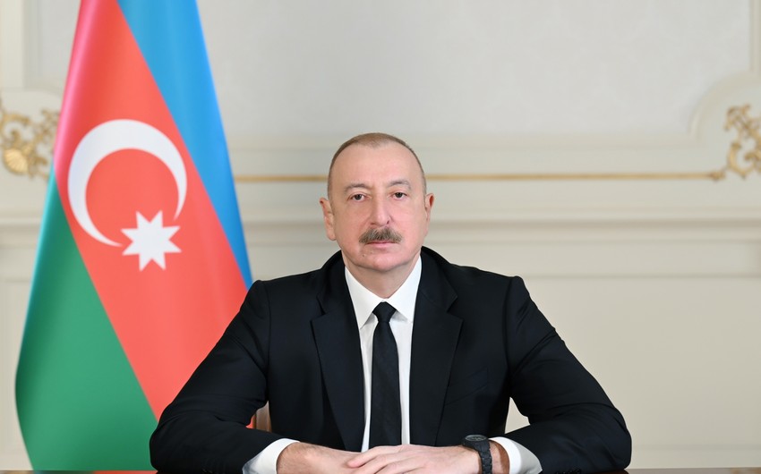 İlham Əliyev müraciət ünvanladı