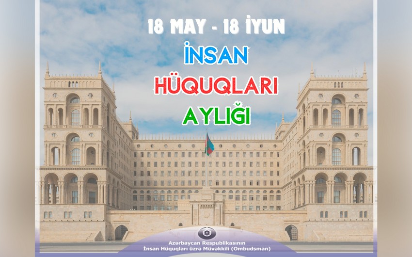 Ombudsmandan “İnsan Hüquqları Aylığı” ilə əlaqədar MÜRACİƏT