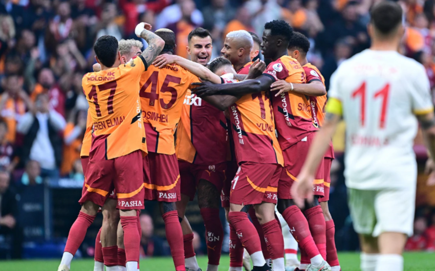 Qalatasaray 25-ci dəfə Türkiyə çempionu olub 