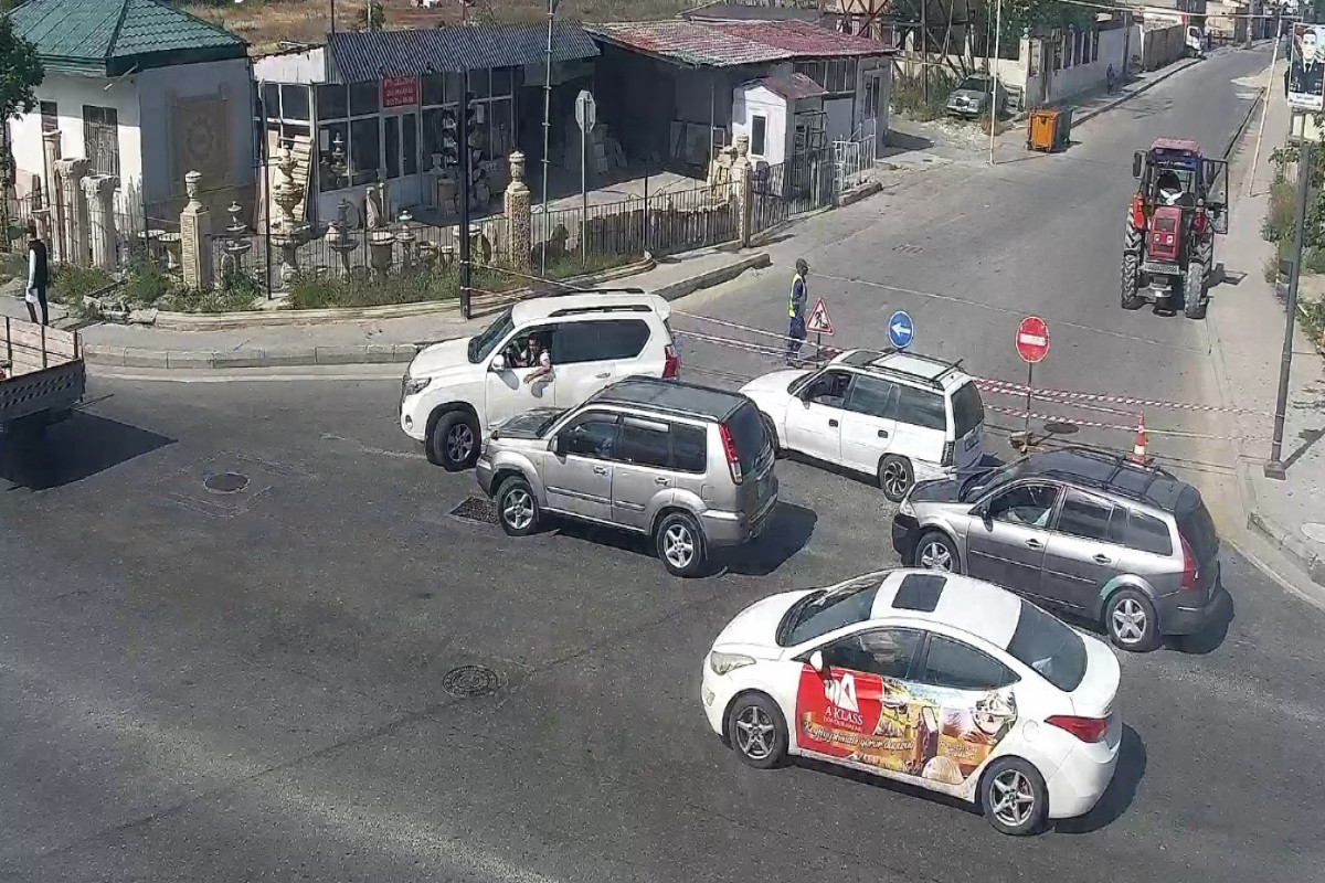 Binəqədidə bu yol təmirə görə BAĞLANDI