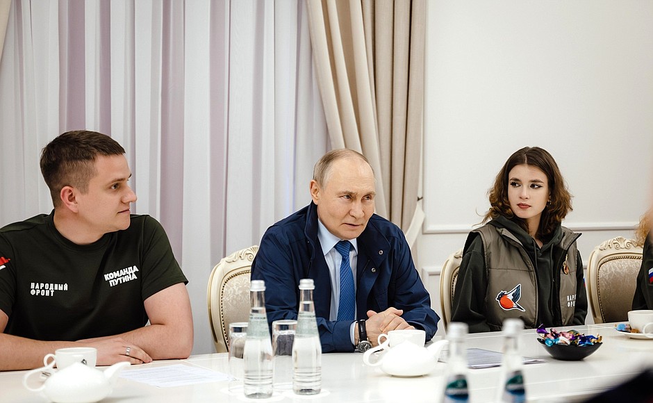 Putin Kursk vilayətinə getdi