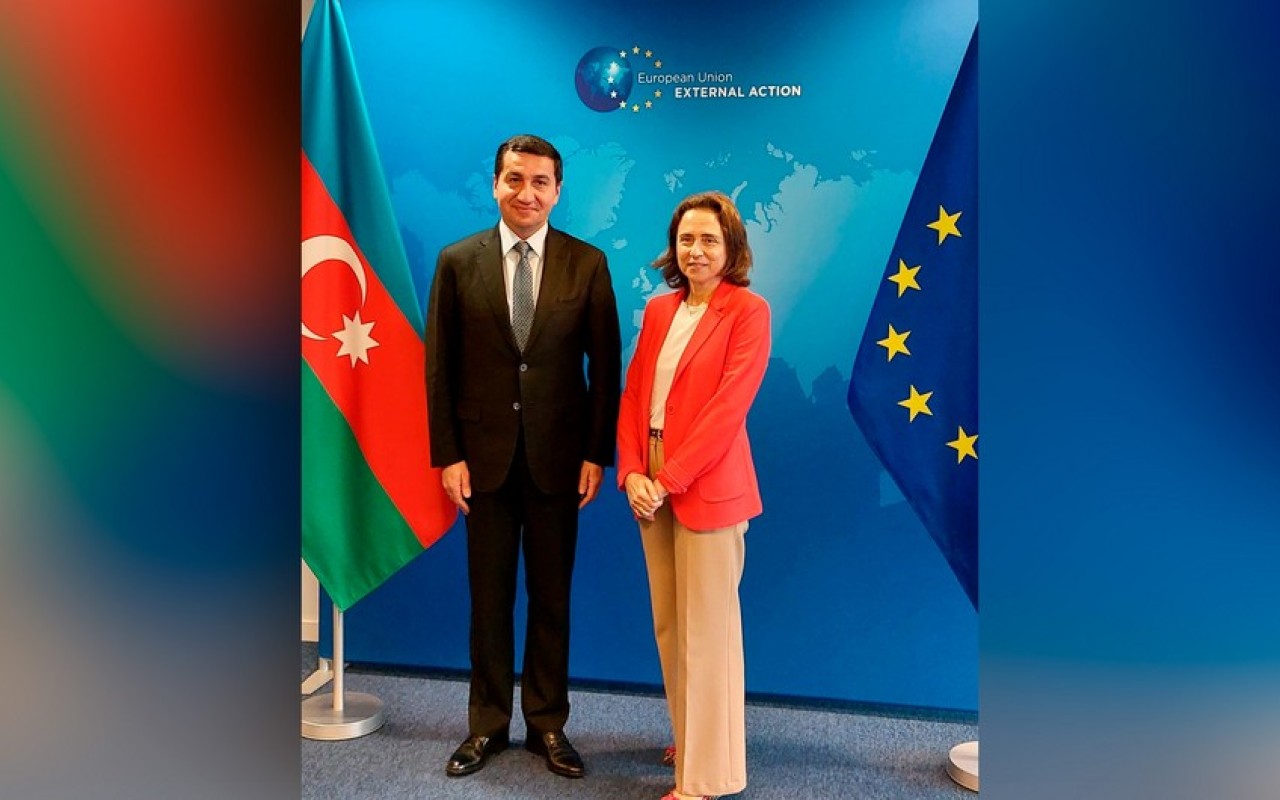 Hikmət Hacıyev Avropa rəsmisi ilə müzakirə APARDI