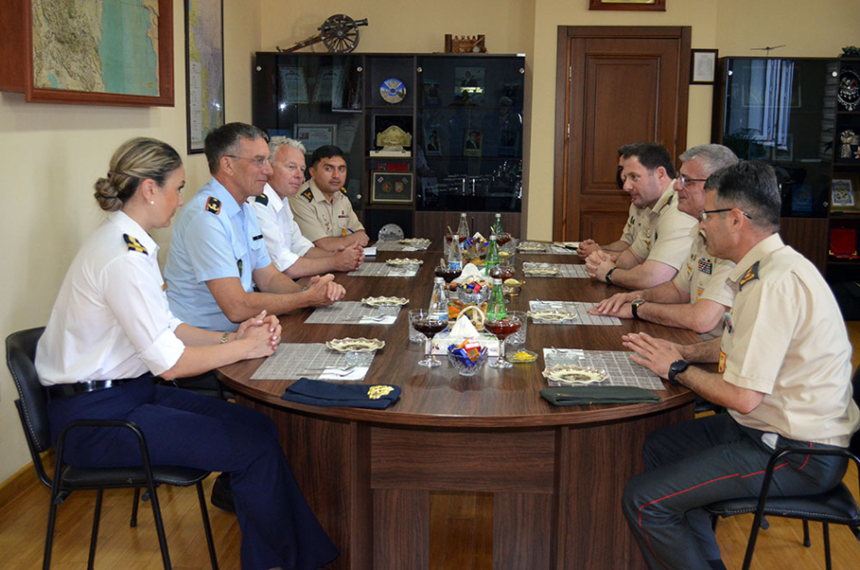 Bakıda NATO nümayəndələri ilə danışıqlar aparıldı - FOTO