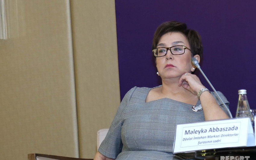 Məleykə Abbaszadə abituriyentlərə müraciət etdi
