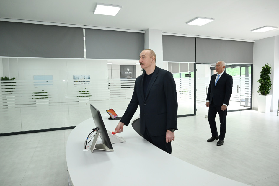 Laçın Elektrik Şəbəkəsi Rəqəmsal İdarəetmə Mərkəzi açıldı - FOTO