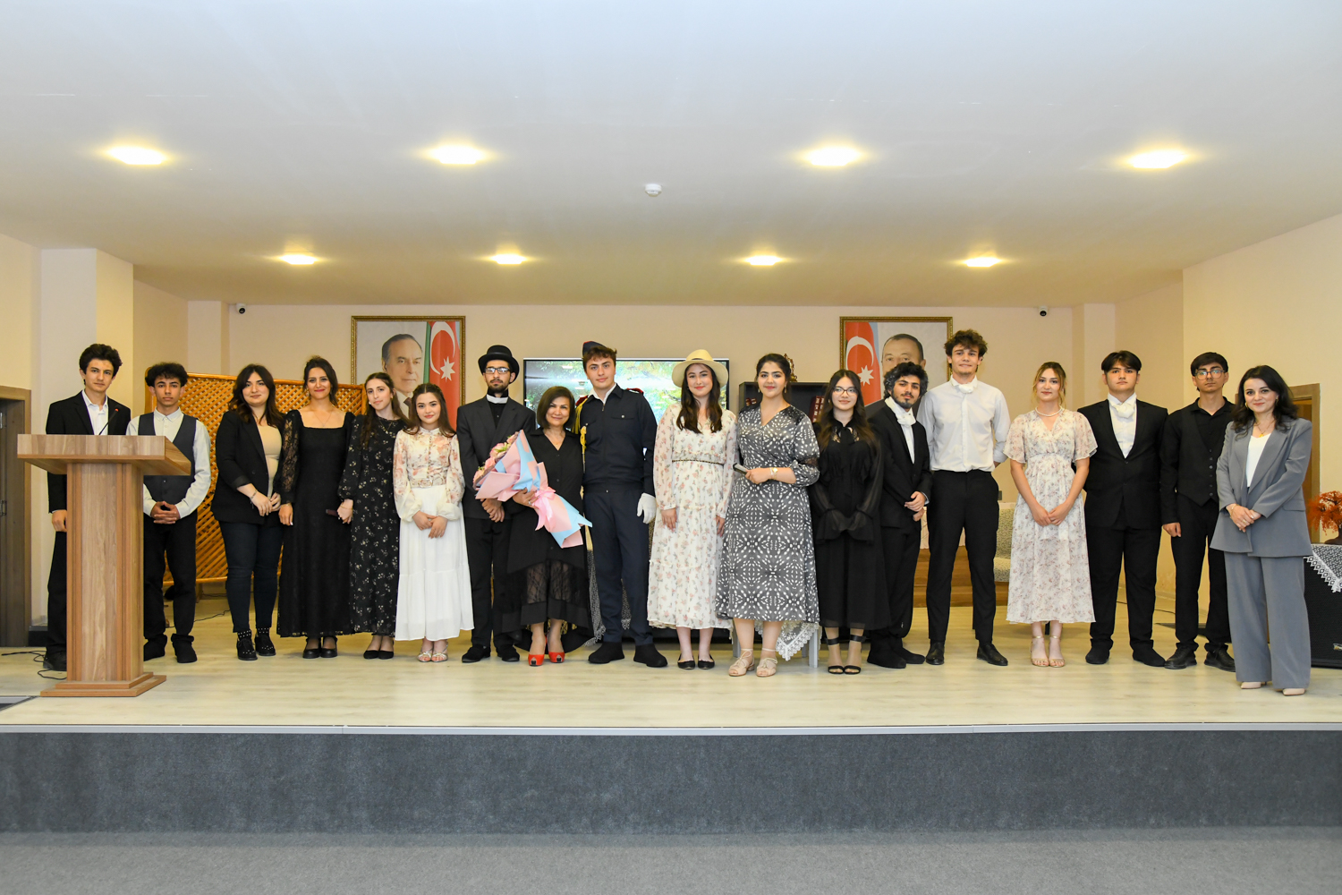 BMU tələbələrinin ifasında “Qürur və qərəz” tamaşası nümayiş olunub - FOTO