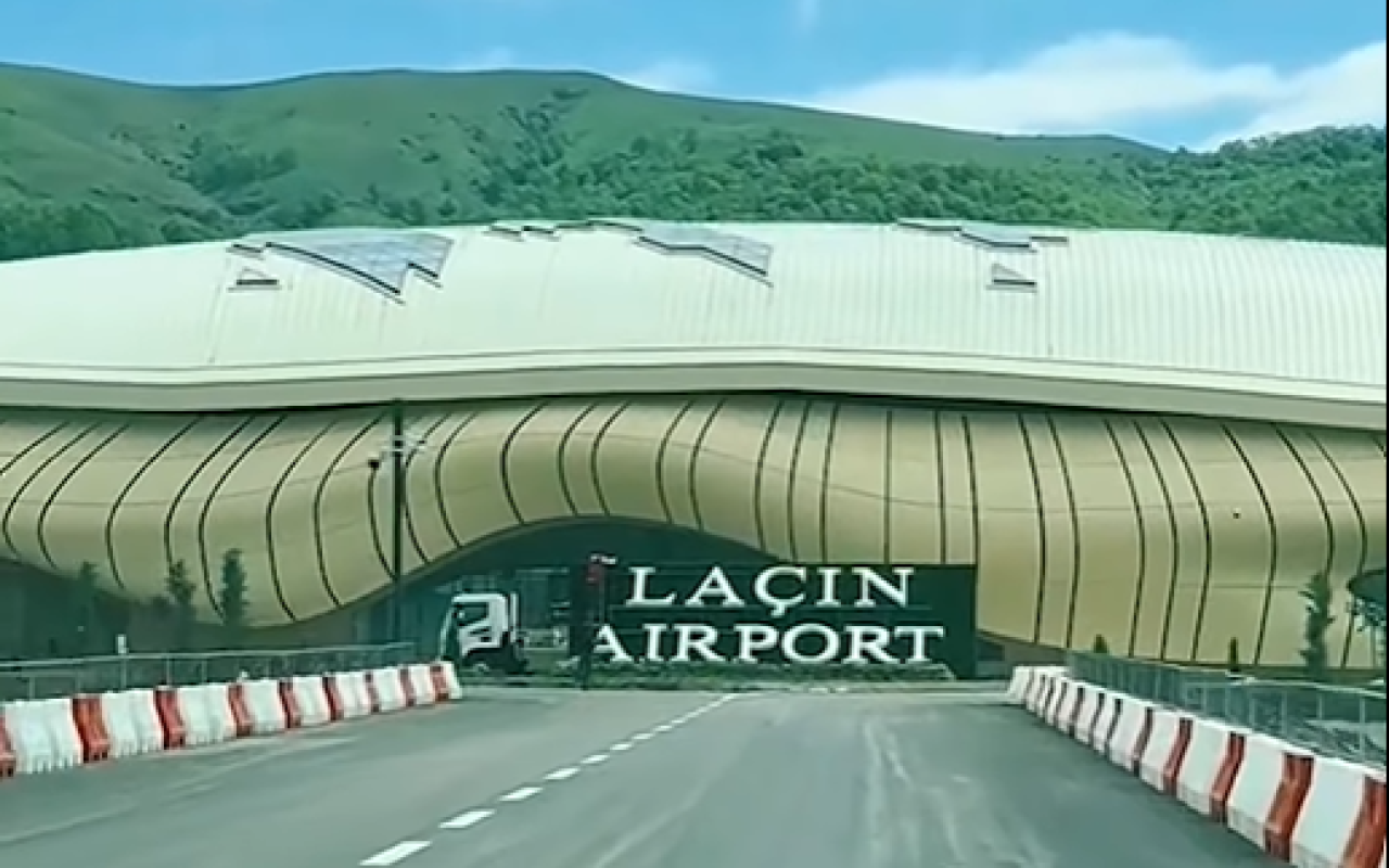 Laçın aeroportundan yeni GÖRÜNTÜLƏR
