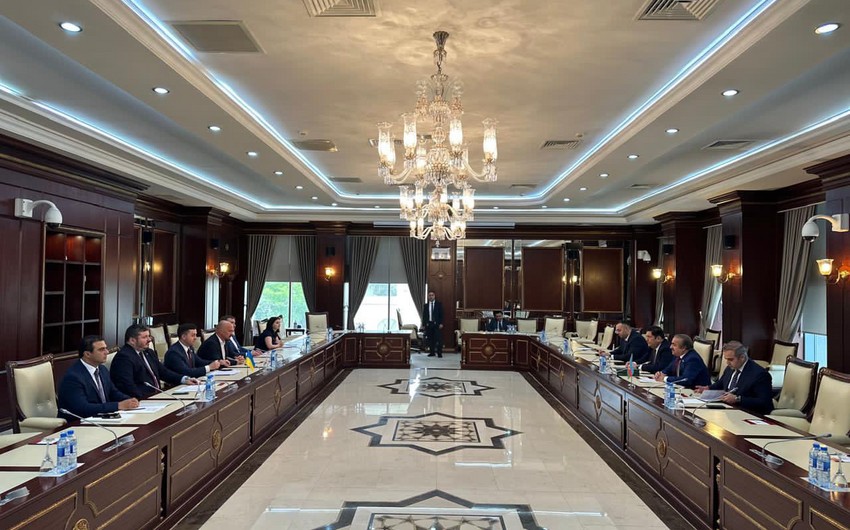 Ukrayna səfiri Milli Məclisdə - FOTO