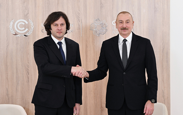 Kobaxidze İlham Əliyevə təbrik məktubu göndərdi