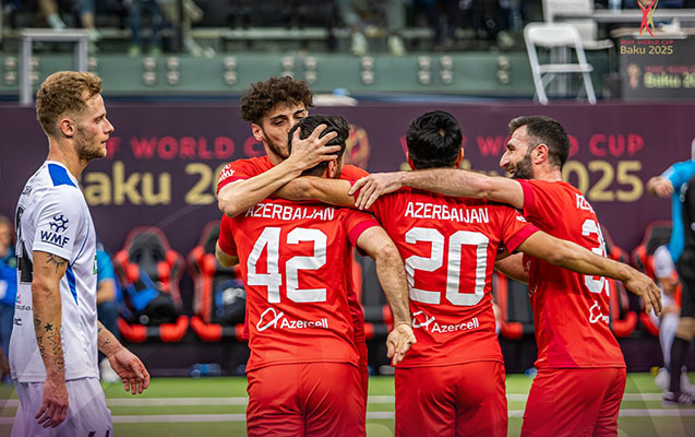 Azərbaycan millisi 1/4 finalda