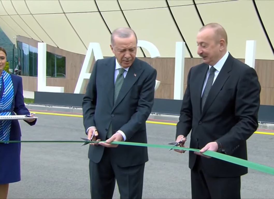 Laçın Beynəlxalq Hava Limanının açılışı oldu - YENİLƏNİB