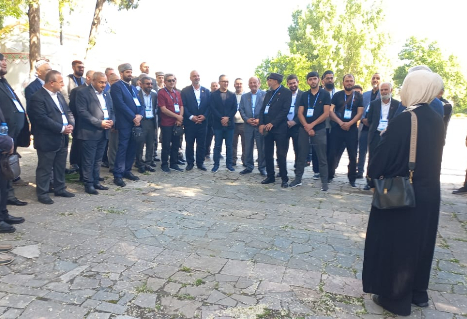 Türkiyə və Gürcüstandan olan din xadimləri Şuşada