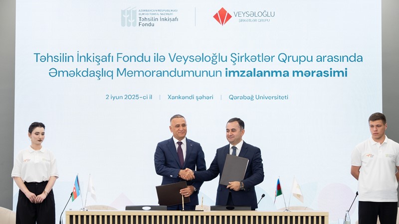 "Veysəloğlu"dan Qarabağ Universitetinə təhsil dəstəyi - 50 tələbəyə təqaüd ayrıldı