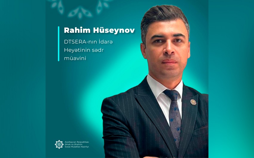 Agentlik sədrinə yeni müavin TƏYİN EDİLDİ