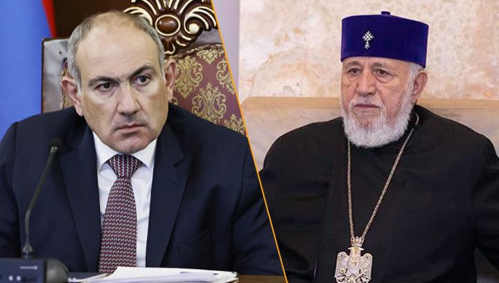 İrəvanda gərginlik artdı - Katalikos Paşinyanı HƏDƏLƏDİ