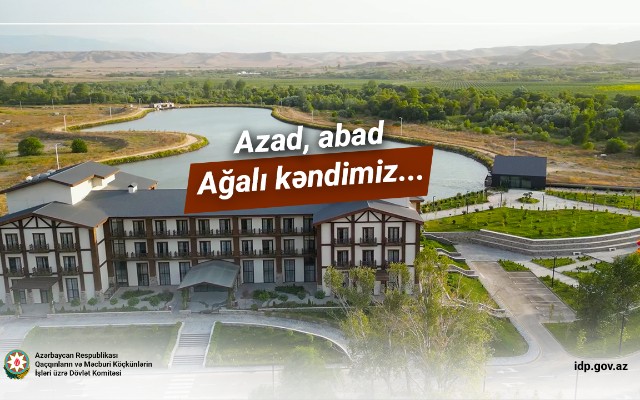 Azad, abad Ağalı kəndimiz... - VİDEO